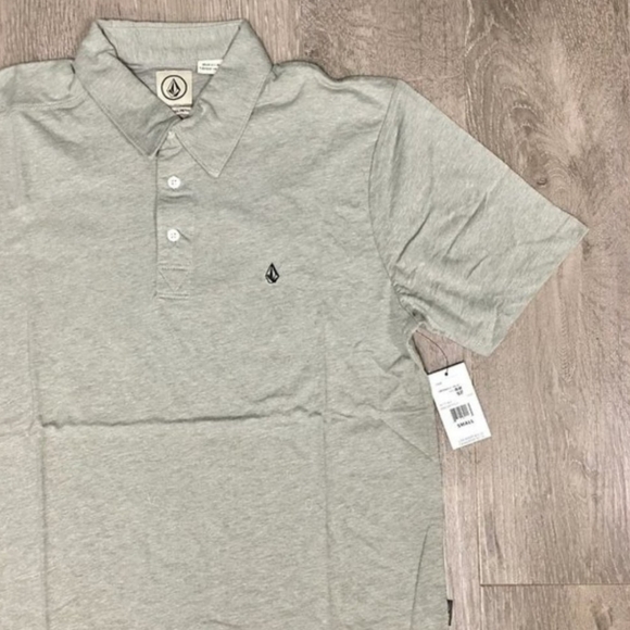 Volcom Banger Polo grey size small - Picture 6 of 7
